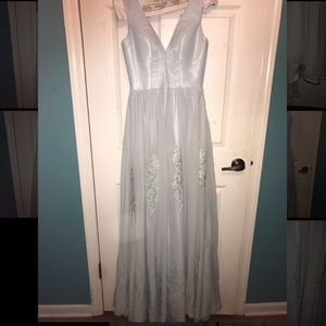 Light blue prom dress :)
